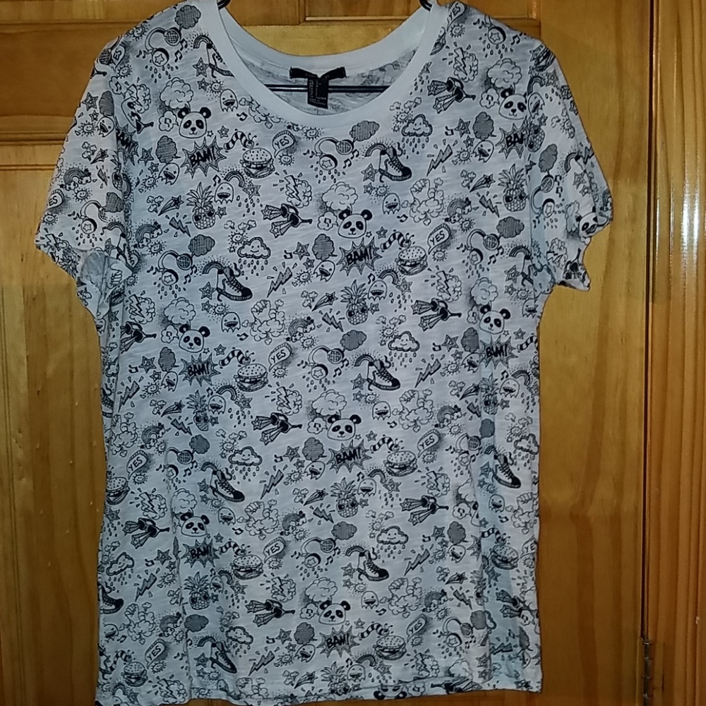 Cartoon tee